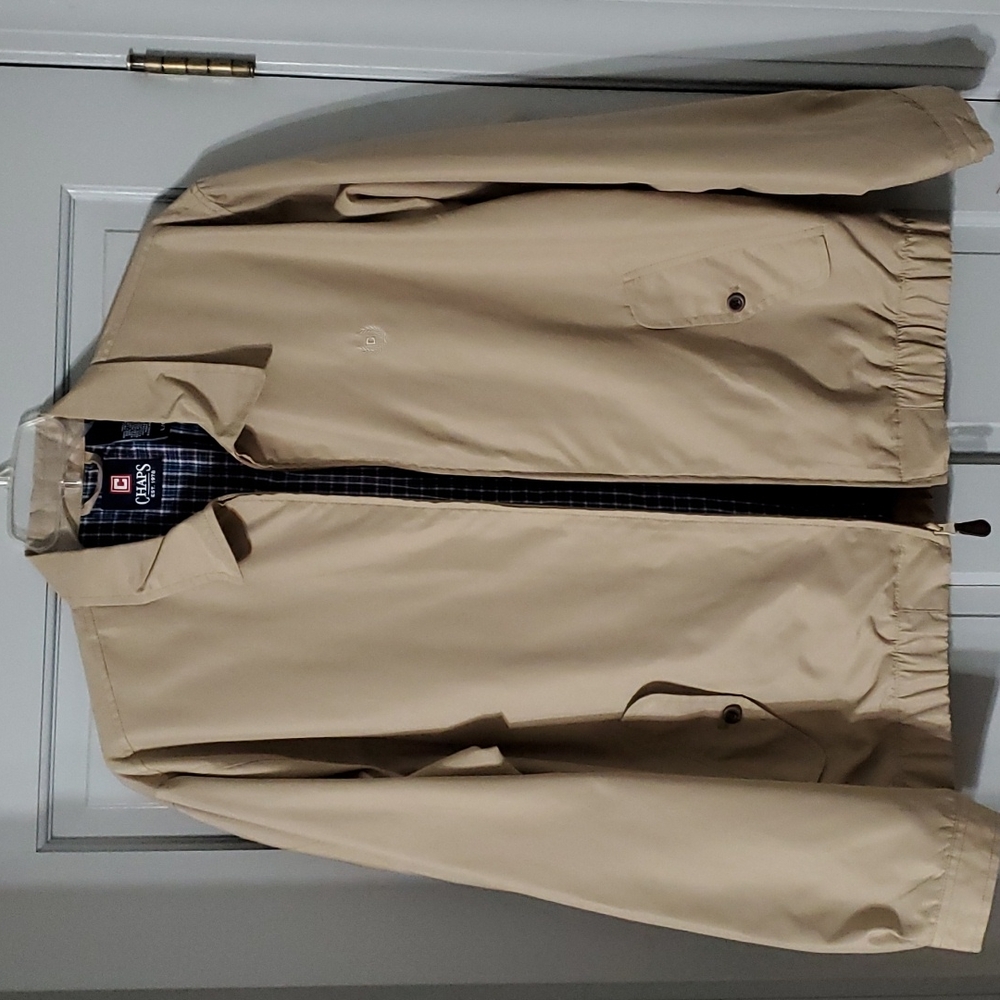 Men's Khaki Lightweight Chaps Spring Jacket